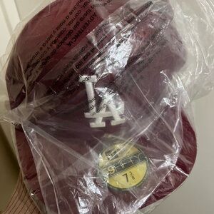 Lids Burgundy and Gray New Era Cap